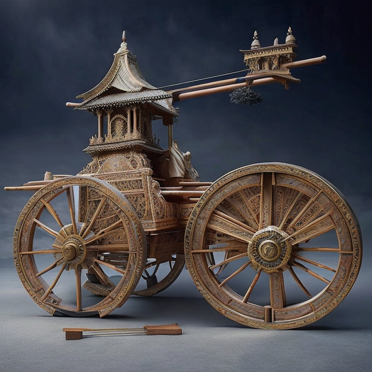 Build your own ancient war machine with The Wu-Hou Crossbow Chariot model kit. Unleash your creativity and experience the thrill of history. Get yours now!