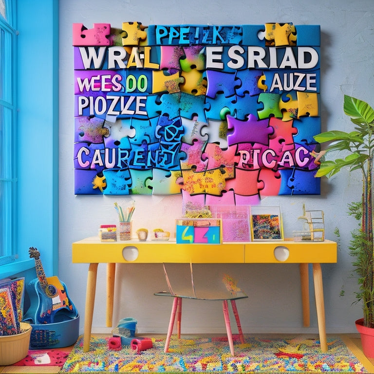 Discover the ultimate way to level up your puzzle playtime with our vibrant and easy-to-use whiteboard lettering stickers. Get creative and make your puzzles come alive!