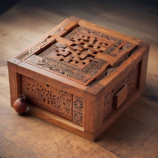 Unlock the challenge with our complex wooden puzzle boxes for adults. Get ready for puzzle playtime like never before! Click now and test your skills!