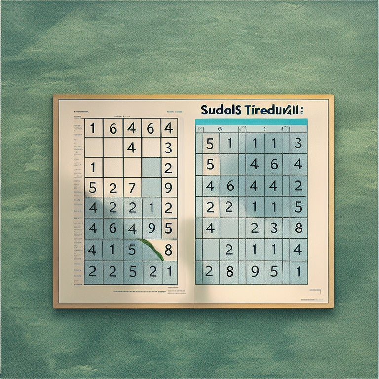 Challenge your mind with Large Print Sudoku! Boost your brain power and have fun solving puzzles with our convenient printable sheets. Click here!
