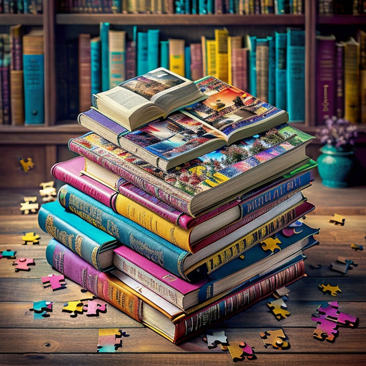 Discover the joy of solving two puzzles in one with jigsaw books. Immerse yourself in a world of endless fun and challenge your mind today!