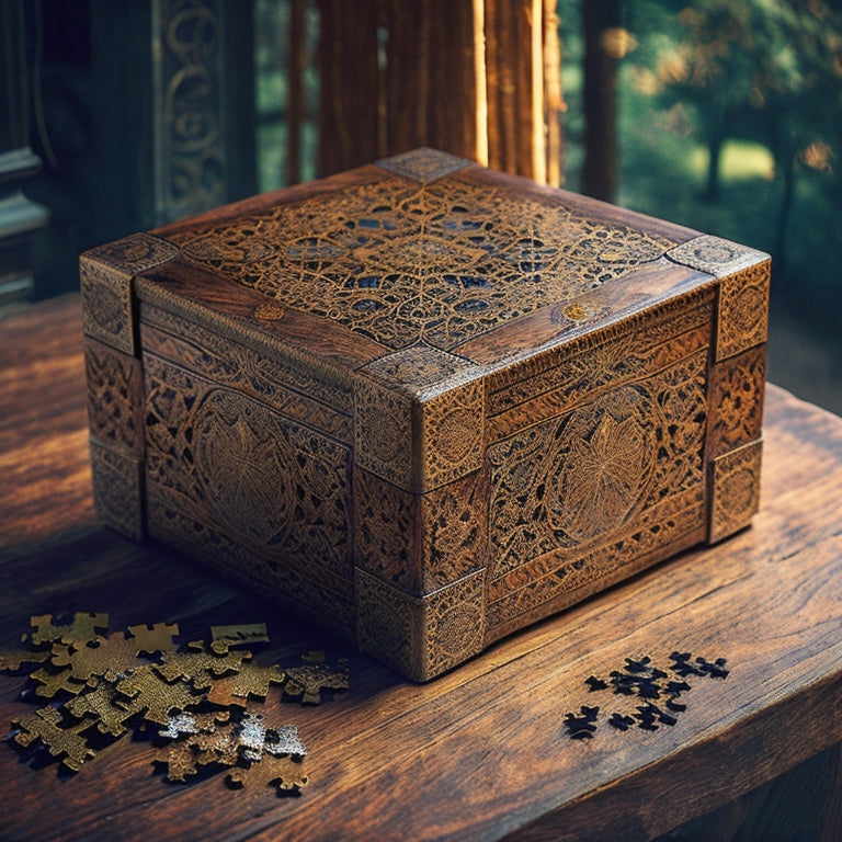Discover the ultimate challenge for puzzle lovers with our large secret puzzle box collection. Exercise your mind and unlock the secrets within these captivating puzzles today!