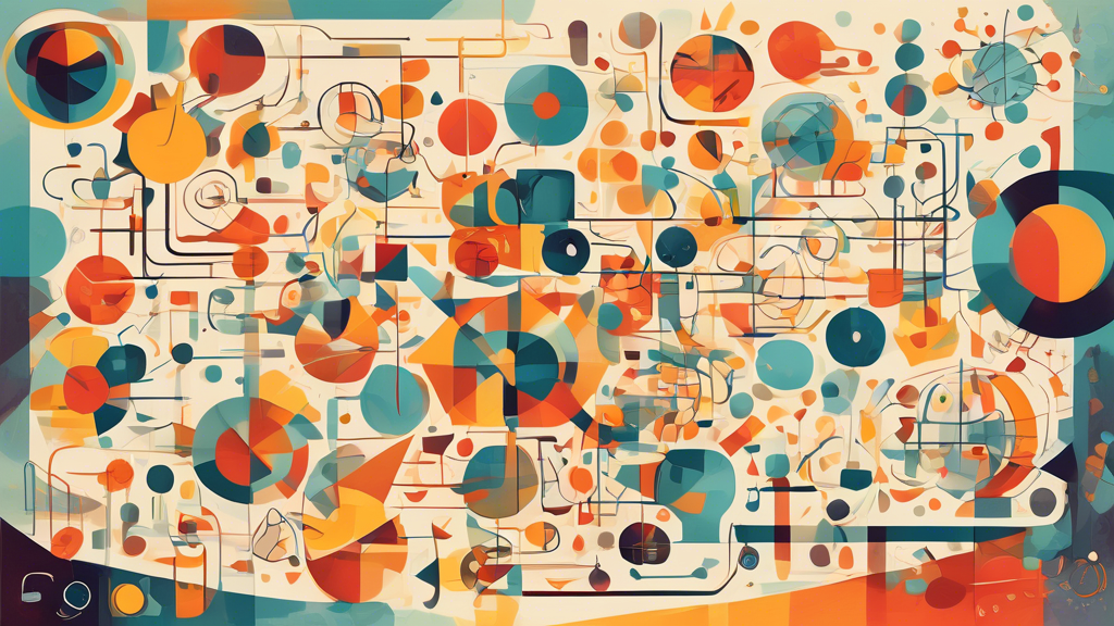 **DALL-E prompt:**

An abstract representation of cognitive skills being developed through various methods, such as reading, problem-solving, and collaboration. Visualize these skills as vibrant, inte