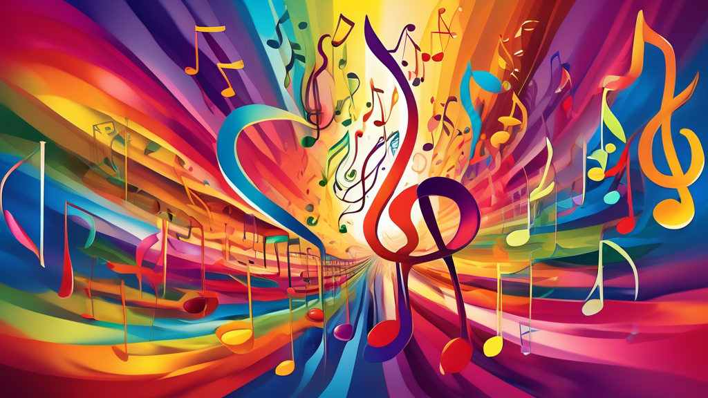 Sure, here is a DALL-E prompt for an image that relates to the article title Art and Music: A Sensory Symphony:

**Visual symphony of colorful musical notes swirling together like a symphony orchestra