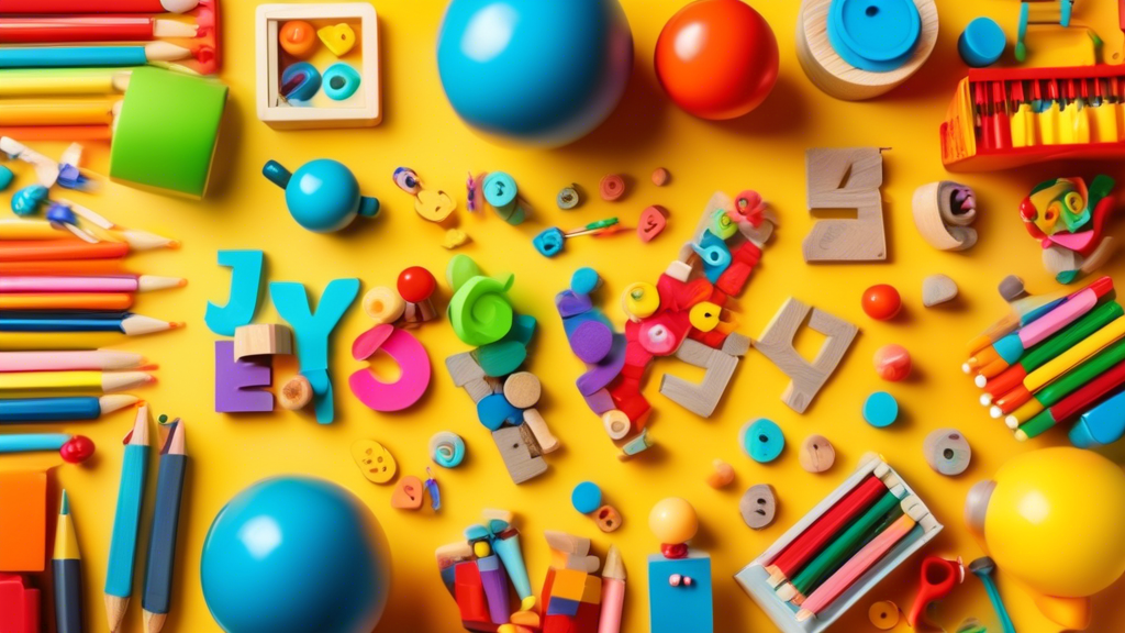 A colorful and vibrant classroom filled with educational toys that evoke various emotions, such as joy, curiosity, and creativity, highlighting the role of emotional intelligence in the learning proce