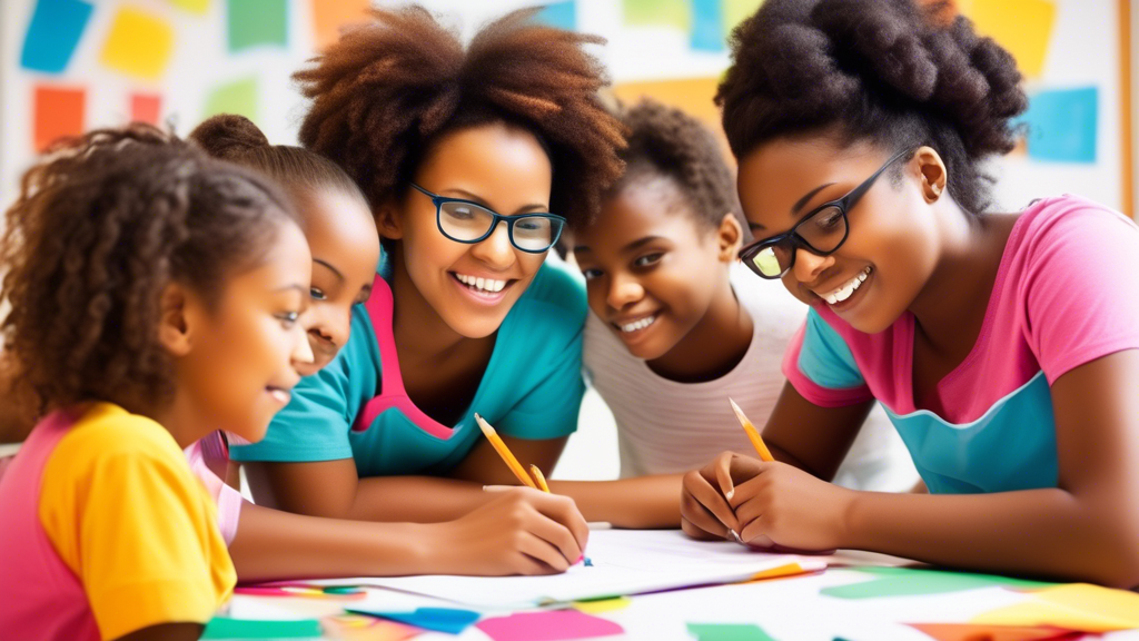 Sure, here is a DALL-E prompt for an image that relates to the article title Collaborating to Enrich Education:

**A group of diverse students and teachers collaborating on a project in a bright and c