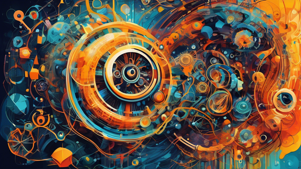 **DALL-E Prompt:**

Generate an intricate painting that seamlessly blends elements of science, technology, engineering, art, and mathematics. Depict the connection between these disciplines as a vibra
