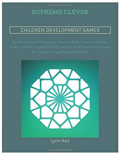 Supreme Clever Children Development Games: Endless Puzzle Workbook Has Jumbled Letters