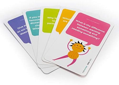 Conversation Cards & Mindfulness Games For Your Family (Kids, Toddlers, Preschoolers) Open-Ended Family Question Cards: Conversation Starters & Dinner Table Topics to Find Talking Points With Children
