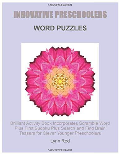Innovative Preschoolers Word Puzzles: Brilliant Activity Book Incorporates Scramble Word