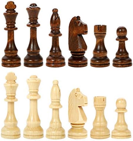 Large Mahogany Folding Chess/Solid Wood, Portable/Embedded Training Game Chess Set