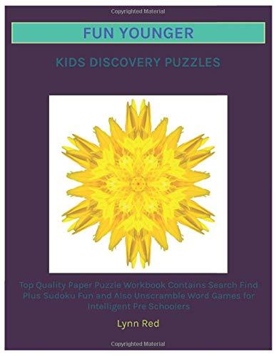 Fun Younger Kids Discovery Puzzles: Top Quality Paper Puzzle Workbook Contains Search Find