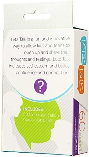 Conversation Cards for Teens - Communication Topics, Conversation Starters - Build Confidence & Emotional Intelligence, Family Games for Kids and Adults - Ages 13-18