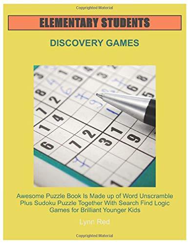 Elementary Students Discovery Games: Awesome Puzzle Book Is Made up of Word Unscramble