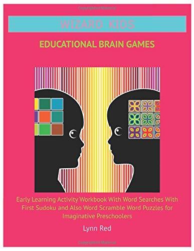 Wizard Kids Educational Brain Games: Early Learning Activity Workbook With Word Searches
