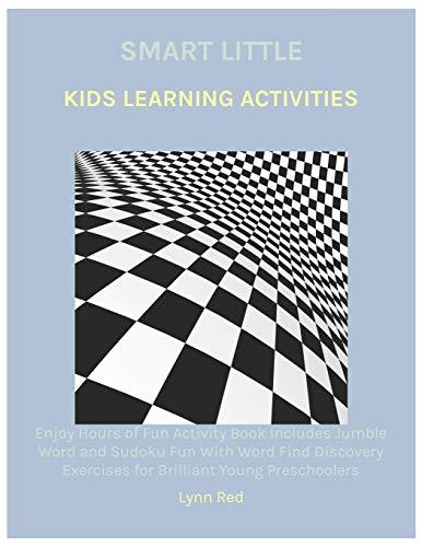 Smart Little Kids Learning Activities: Enjoy Hours of Fun Activity Book Includes Jumble Word