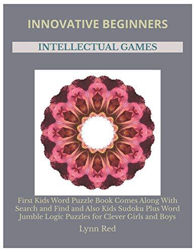 Innovative Beginners Intellectual Games: First Kids Word Puzzle Book Comes Along With Search
