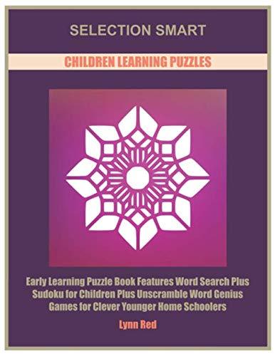 Selection Smart Children Learning Puzzles: Early Learning Puzzle Book Features Word Search