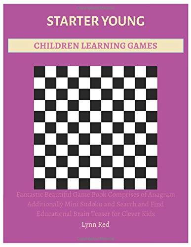 Starter Young Children Learning Games: Fantastic Beautiful Game Book Comprises of Anagram