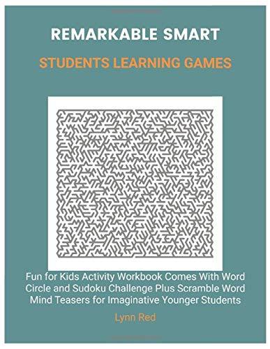 Remarkable Smart Students Learning Games: Fun for Kids Activity Workbook Comes With Word Circle
