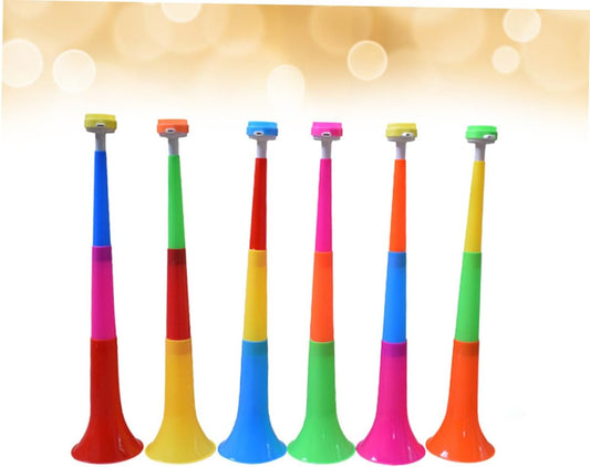10 Pcs Kid Toys Plastic Playes Educational Toys Promotional Props Educational Playthings Telescopic Trumpet Puzzle Child Educational Toys Musical Instrument