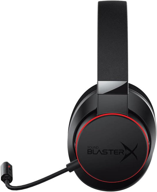 X H6 USB Gaming Headset with 7.1 Virtual Surround Sound, Memory Foam Fabric Earpads, Hardware EQ Modes, Ambient Monitoring and RGB Lighting for PS4, Xbox One, Nintendo Switch, and PC