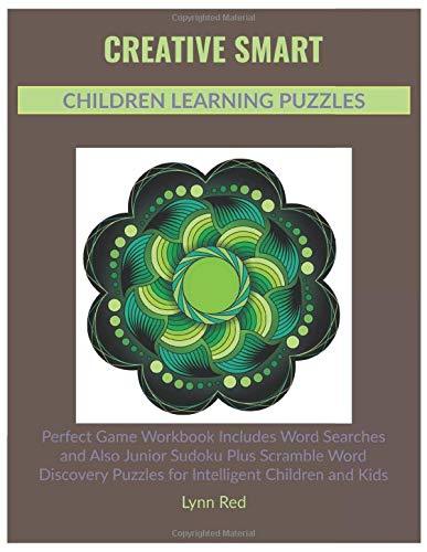 Creative Smart Children Learning Puzzles: Perfect Game Workbook Includes Word Searches