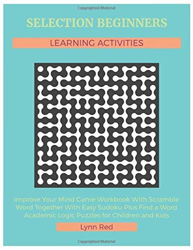 Selection Beginners Learning Activities: Improve Your Mind Game Workbook With Scramble Word