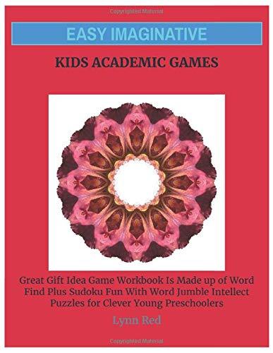 Easy Imaginative Kids Academic Games: Great Gift Idea Game Workbook Is Made up of Word Find