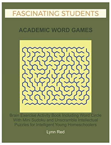 Fascinating Students Academic Word Games: Brain Exercise Activity Book Including Word Circle