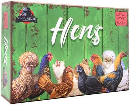 Hens - an Abstract Card Game of Hen Breeding for 1-4 Players… Age 14+