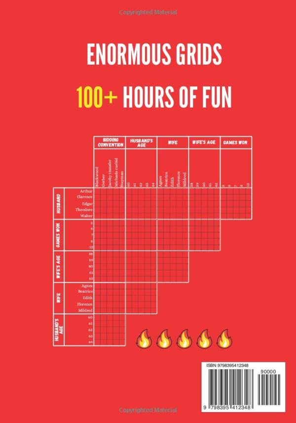 The Ultimate Logic Grid Puzzle Book for Adults, Volume 2: Another 100 Fun and Challenging Puzzles (Logic Puzzles - The Ultimate Collection)