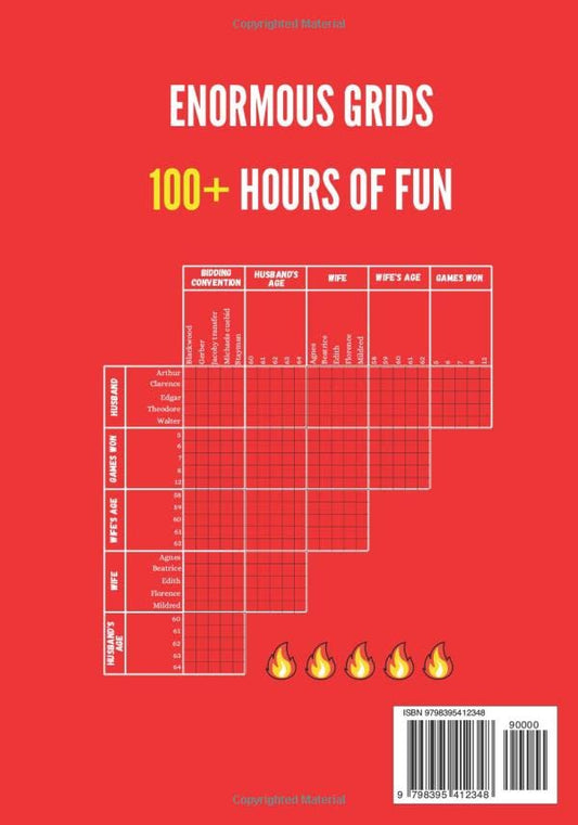 The Ultimate Logic Grid Puzzle Book for Adults, Volume 2: Another 100 Fun and Challenging Puzzles (Logic Puzzles - The Ultimate Collection)