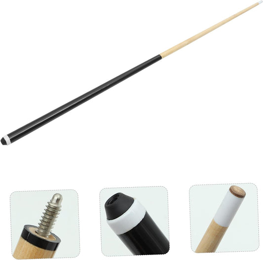 Indoor Pool Table Kids Pool Table Mini Pool Table Pool Cue for Kids Wooden Cues Durable Cue Stick Bamboo Club Short Game Short Stick Billiards Driver Child Pool Cue Stick