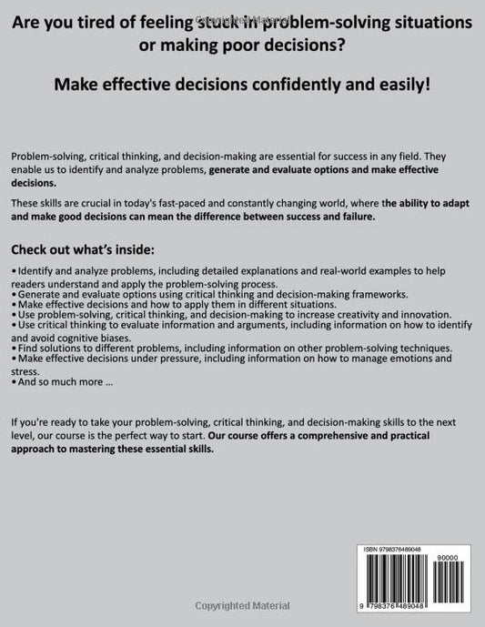 Critical Thinking & Problem Solving: [5 in 1] The Definitive Guide to Decision-Making Secrets, Logic, Systematic Problem-Solving and Better Thinking with Insider Techniques to Spot Logical Failures