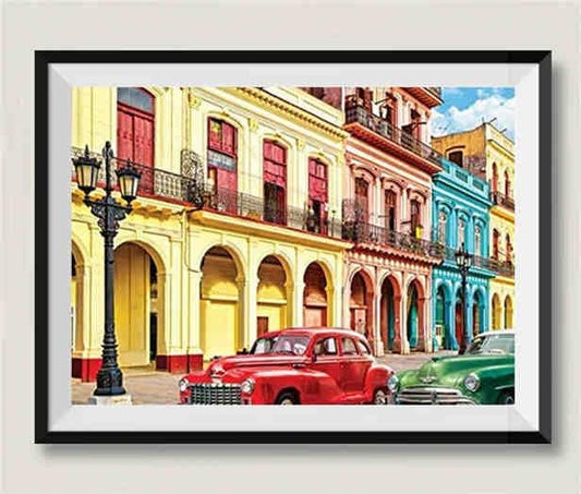 Red and Green Cars, 3000 Piece Wooden Puzzle, Jigsaw Puzzles Toy Game, Wooden Puzzles for Adults