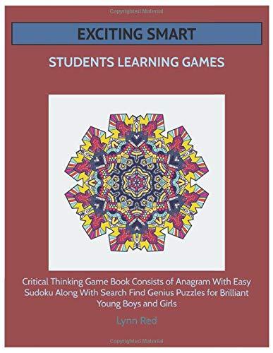 Exciting Smart Students Learning Games: Critical Thinking Game Book Consists of Anagram