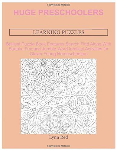 Huge Preschoolers Learning Puzzles: Brilliant Puzzle Book Features Search Find Along With Sudoku