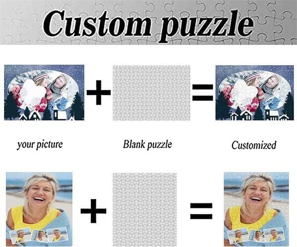 Custom Plastic Jigsaw Puzzle -Photo, Pet Puzzle, Wedding Puzzle, Family Reunion Puzzle -Unique Gift Puzzle Game for Adults