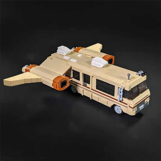 1,235 Pieces Spaceballls Eagle-5 Building Toys Set for Kids, Adults and Movie Fans; Space Car Model Toys, Eagle 5 Vehicle Creative Construction Set, Educational Building Bricks Toys for Boys Girls.