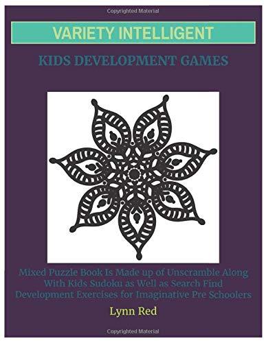 Variety Intelligent Kids Development Games: Mixed Puzzle Book Is Made up of Unscramble