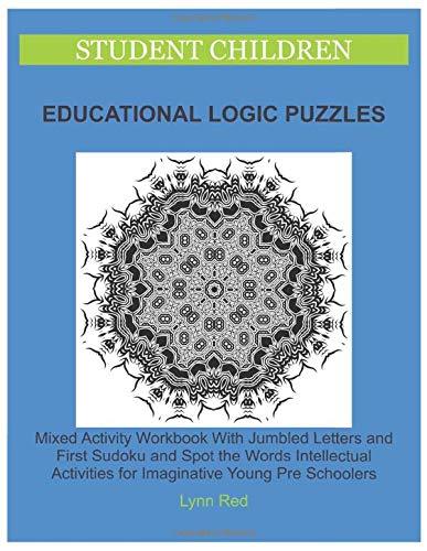 Student Children Educational Logic Puzzles: Mixed Activity Workbook With Jumbled Letters