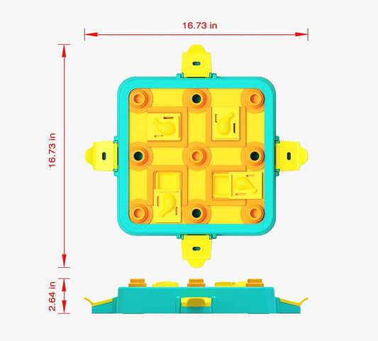 Dog Puzzle Toys, Level 3 in 1 Dog Treat Puzzle,for IQ Training Interactive Dog Toys, Interactive Dog Toys for Boredom and Stimulating,for Small Medium and Large Dogs and Cats Toys