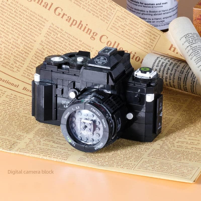 Classic Creative Ideas Building Blocks Mini Bricks Digital Camera Construction Set Creative Model Toys for Adults Micro Building Block DIY Toys for Adults