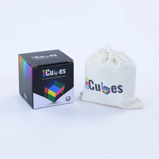 Original (50mm) - Color Cube - Optical Cube - Cyan, Magenta, Yellow - Subtractive Color Mixing, Diamond Polished, Scientific and Educational Toys, Gorgeous Physics Toys