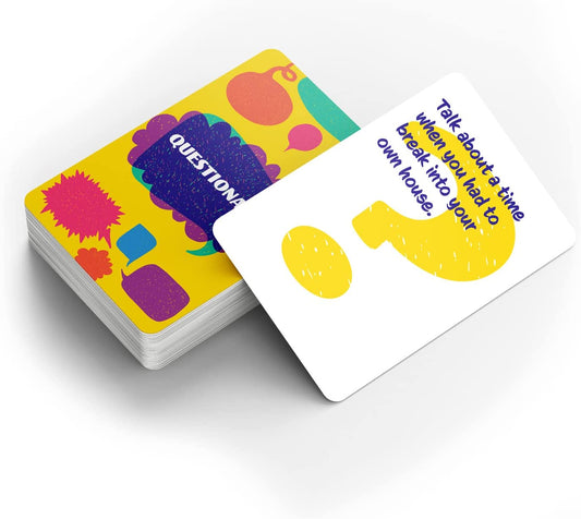 2 - The Best Icebreaker Card Game to Get Adults Talking - Card Game for Families' Weekly Game Night (First Edition)