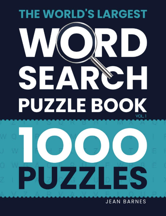 The World's Largest Word Search Puzzle Book: 1,000 Puzzles (Vol. 1)