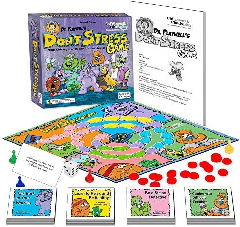 Dr. PlayWell's Don't Stress Game: Helps Kids Cope with Any Kind of Stress!