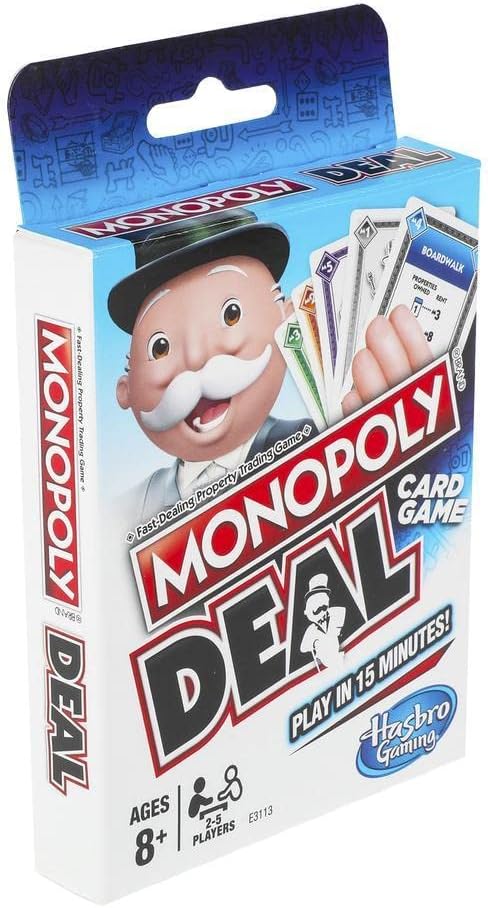Deal Card Game, Quick-Playing Card Game for 2-5 Players, Game for Families and Kids Ages 8 and Up & Taco Cat Goat Cheese Pizza