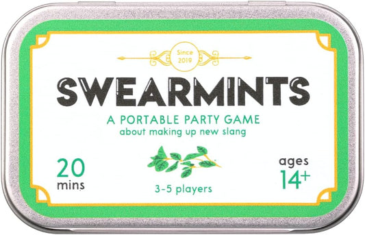 Swearmints | The Portable Party Game That Fits in Your Pocket | Unique Gift Idea